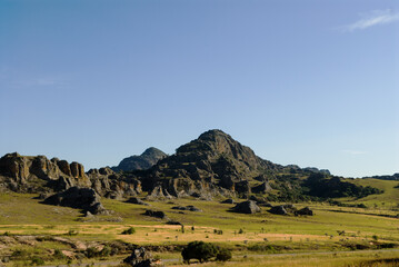 Panorama sur le Parc National de l'Isalo - Madagascar.
