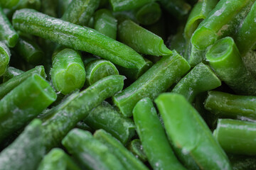 green beans. vegetables. green. texture