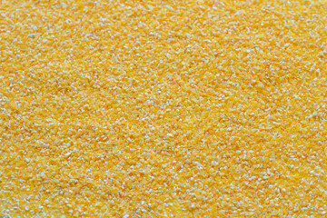 corn groats. background. corn porridge