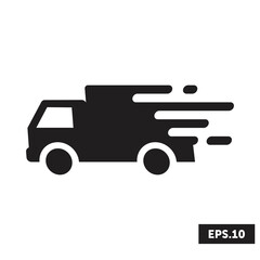 TRUCK Logistics Icon, Logistics Sign/symbol Vector