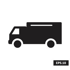 TRUCK Logistics Icon, Logistics Sign/symbol Vector