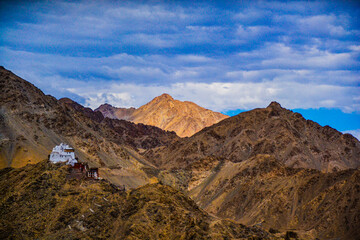 mountain landscape in the himalayas, Leh, Ladakh