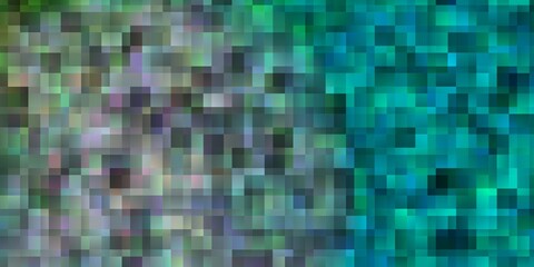 Light Blue, Green vector background in polygonal style.