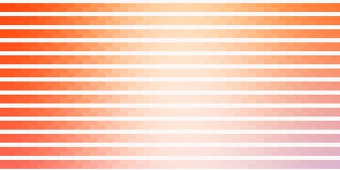 Light Orange vector layout with lines. Repeated lines on abstract background with gradient. Pattern for ads, commercials.