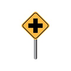 Obraz premium Crossroads sign