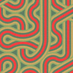 Colour Hexagon Tile Connection art background design illustration