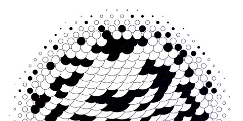 Light Blue, Red vector background with bubbles. Abstract decorative design in gradient style with bubbles. Pattern for booklets, leaflets.