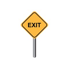 Exit sign