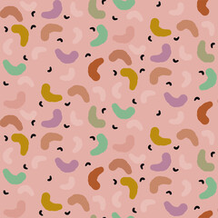 hand-drawn abstract seamless pattern. Can use for print, template, fabric, presentation, textile, banner, poster, wallpaper, digital paper
