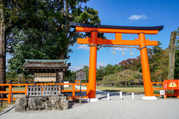Fototapeta na wymiar 京都　上賀茂神社