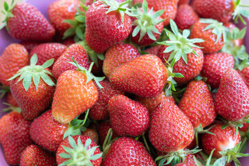 Viele Erdbeeren - Gruppe von Erdbeere