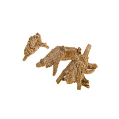 Ginseng or Dried Ginseng on a background new.