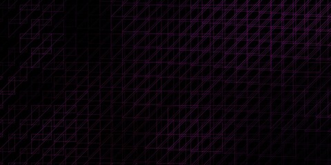 Dark Pink vector texture with lines. Gradient abstract design in simple style with sharp lines. Pattern for booklets, leaflets.