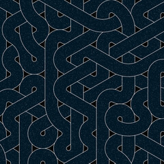 Colour Hexagon Tile Connection art background design illustration