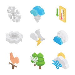 Climate Conditions Icons