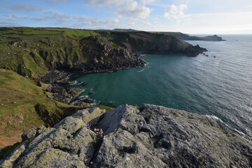 Pendour Cove Cornwall the location of the Mermaid of Zennor!