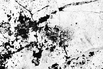 Fototapeta premium Texture of a concrete wall with cracks and scratches which can be used as a background