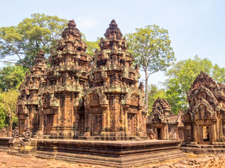 'Citadel of the Women', Angkor's fairytale complex - Banteay Srei, Cambodia