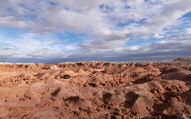 Rock formations in Goblin state park near Hanksville, Utah, USA