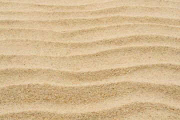 Fototapeta na wymiar Close up of sand texture. Sand wave for background