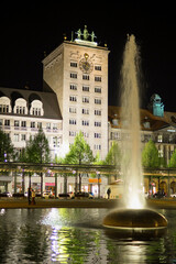 Innenstadtszene Leipzig