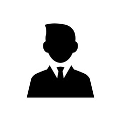Employee man icon