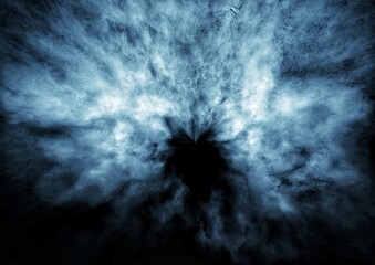 抽象的な雲の渦