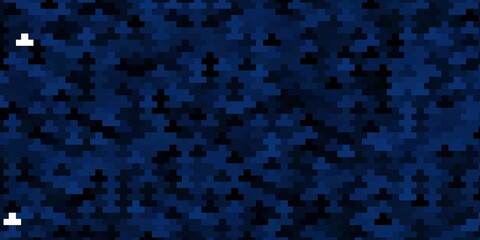Dark BLUE vector backdrop with rectangles. Modern design with rectangles in abstract style. Pattern for commercials, ads.