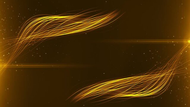 Cinematic Gold Thread Frame