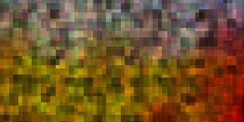 Light Blue, Red vector texture in rectangular style.