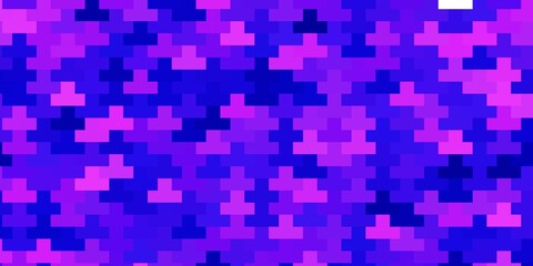 Light Pink, Blue vector background in polygonal style. Modern design with rectangles in abstract style. Best design for your ad, poster, banner.