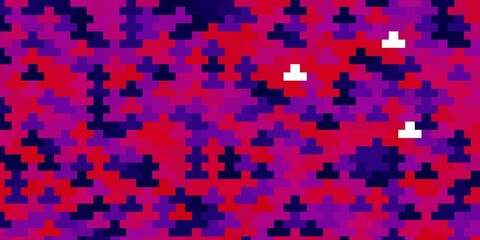 Dark Purple, Pink vector texture in rectangular style. New abstract illustration with rectangular shapes. Pattern for commercials, ads.