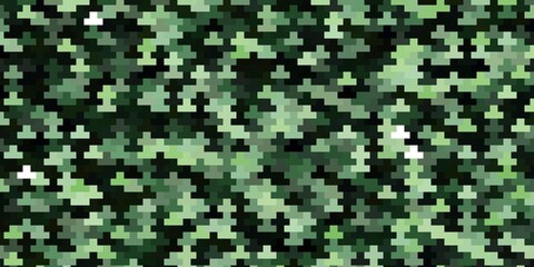 Dark Green vector layout with lines, rectangles. Abstract gradient illustration with colorful rectangles. Template for cellphones.