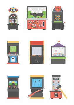 Gaming Machines Icons 