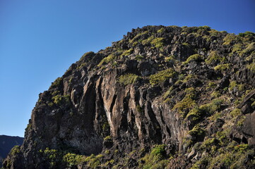 Solidlava on the island of Maui.Hawaii, USA.