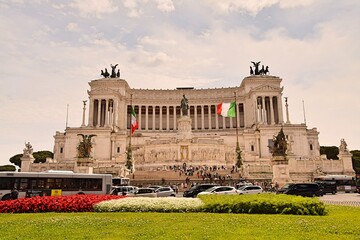 Naklejka premium Venetian square in Rome