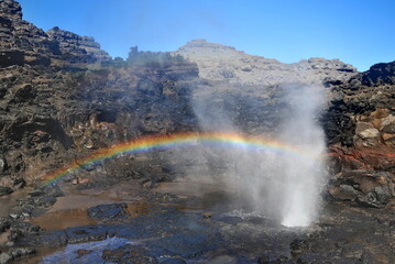 Solidlava on the island of Maui.Hawaii, USA.