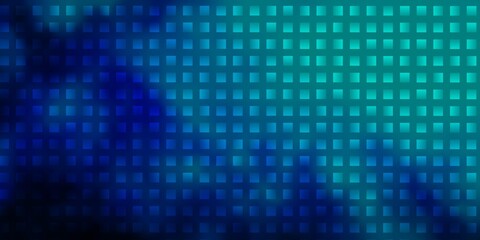 Dark BLUE vector template with rectangles.