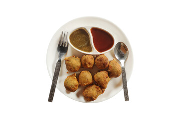 Cutlet On plate with tomato sauce