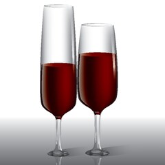 Wine glasses