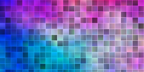 Light Blue, Red vector layout with lines, rectangles.