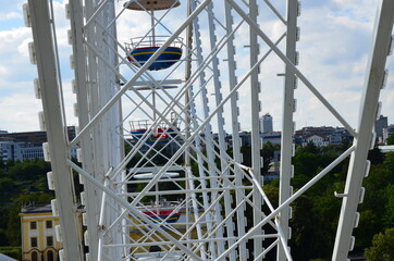 Ferris wheel in Kassel, Germany