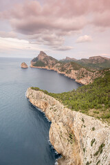 Colomer viewpoint, Mirador de sa Creueta, Formentor, Mallorca, Balearic Islands, Spain