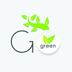 Environmentally friendly world. Vector illustration of ecology