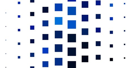 Light BLUE vector layout with lines, rectangles. Abstract gradient illustration with colorful rectangles. Template for cellphones.