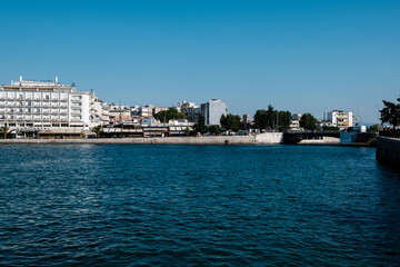 Fototapeta na wymiar port of crete