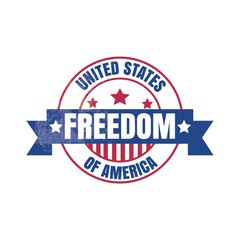 United states of america sticker