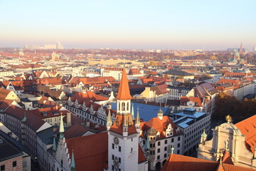 Fototapeta na wymiar panorama of München