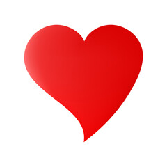 Love message illustration. Heart, romance, flirting. Valentines Day concept. illustration can be used for topics like holiday, relationships, feeling