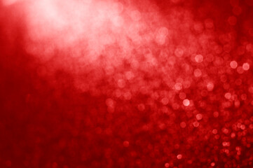 red bokeh abstract background